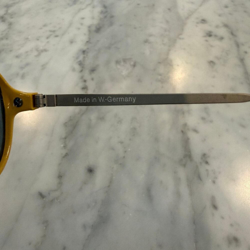 Vintage Alpina Sunglasses- Yellow